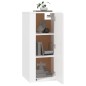 Mobile Porta TV a Parete Bianco 40x34,5x80 cm Mobile Porta TV a Parete Bianco 40x34,5x80 cm