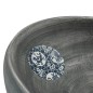 vidaXL Lavabo da Appoggio Grigio Ovale 59x40x15 cm Ceramica vidaXL Lavabo da Appoggio Grigio Ovale 59x40x15 cm Ceramica