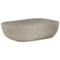 vidaXL Lavabo da Appoggio Grigio Rettangolare 48x37,5x13,5 cm Ceramica vidaXL Lavabo da Appoggio Grigio Rettangolare 48x37,5x13,5 cm Ceramica