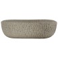 vidaXL Lavabo da Appoggio Grigio Rettangolare 48x37,5x13,5 cm Ceramica vidaXL Lavabo da Appoggio Grigio Rettangolare 48x37,5x13,5 cm Ceramica