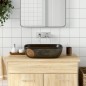 vidaXL Lavabo da Appoggio Nero Rettangolare 48x37,5x13,5 cm Ceramica vidaXL Lavabo da Appoggio Nero Rettangolare 48x37,5x13,5 cm Ceramica