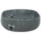 vidaXL Lavabo da Appoggio Blu Ovale 59x40x14 cm Ceramica vidaXL Lavabo da Appoggio Blu Ovale 59x40x14 cm Ceramica