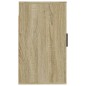 Mobile Porta TV a Parete Rovere Sonoma 40x34,5x60 cm
