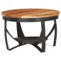 vidaXL Tavolino da Caffè Ø68x43 cm in Massello di Acacia vidaXL Tavolino da Caffè Ø68x43 cm in Massello di Acacia
