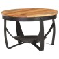 vidaXL Tavolino da Caffè Ø68x43 cm in Massello di Acacia vidaXL Tavolino da Caffè Ø68x43 cm in Massello di Acacia
