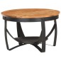 vidaXL Tavolino da Caffè Ø68x43 cm in Massello di Acacia vidaXL Tavolino da Caffè Ø68x43 cm in Massello di Acacia