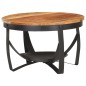 vidaXL Tavolino da Caffè Ø68x43 cm in Massello di Acacia vidaXL Tavolino da Caffè Ø68x43 cm in Massello di Acacia