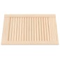 vidaXL Ante a Lamelle 4 pz in Legno Massello di Pino 61,5x39,4 cm vidaXL Ante a Lamelle 4 pz in Legno Massello di Pino 61,5x39,4 cm