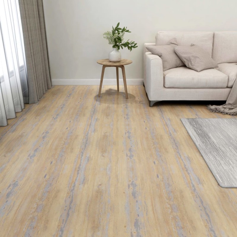vidaXL Listoni per Pavimenti Autoadesivi 55 pz in PVC 5,11 m² Marroni vidaXL Listoni per Pavimenti Autoadesivi 55 pz in PVC 5,11 m² Marroni