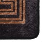 vidaXL Tappeto Lavabile 160x230 cm Nero e Oro Antiscivolo vidaXL Tappeto Lavabile 160x230 cm Nero e Oro Antiscivolo