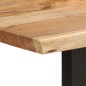 vidaXL Tavolo da Pranzo 180x90x76 cm in Legno Massello di Acacia