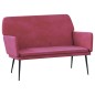 Panca Rosso Vino 108x79x79 cm in Velluto Panca Rosso Vino 108x79x79 cm in Velluto