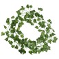 vidaXL Ghirlande di Edera Artificiale 12 pz Verde 200cm vidaXL Ghirlande di Edera Artificiale 12 pz Verde 200cm