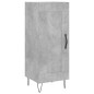 vidaXL Credenza Grigio Cemento 34,5x34x180 cm in Legno Multistrato vidaXL Credenza Grigio Cemento 34,5x34x180 cm in Legno Multistrato