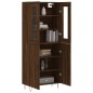 vidaXL Credenza Rovere Marrone 69,5x34x180 cm in Legno Multistrato vidaXL Credenza Rovere Marrone 69,5x34x180 cm in Legno Multistrato