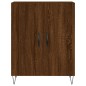 vidaXL Credenza Rovere Marrone 69,5x34x180 cm in Legno Multistrato vidaXL Credenza Rovere Marrone 69,5x34x180 cm in Legno Multistrato
