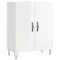 vidaXL Credenza Bianco Lucido 69,5x34x180 cm in Legno Multistrato vidaXL Credenza Bianco Lucido 69,5x34x180 cm in Legno Multistrato