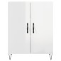 vidaXL Credenza Bianco Lucido 69,5x34x180 cm in Legno Multistrato vidaXL Credenza Bianco Lucido 69,5x34x180 cm in Legno Multistrato