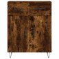 vidaXL Credenza Rovere Fumo 69,5x34x180 cm in Legno Multistrato vidaXL Credenza Rovere Fumo 69,5x34x180 cm in Legno Multistrato