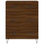 vidaXL Credenza Rovere Marrone 69,5x34x180 cm in Legno Multistrato vidaXL Credenza Rovere Marrone 69,5x34x180 cm in Legno Multistrato