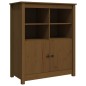 Credenza Miele 83x41,5x100 cm in Legno Massello di Pino Credenza Miele 83x41,5x100 cm in Legno Massello di Pino