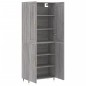 vidaXL Credenza Grigio Sonoma 69,5x34x180 cm in Legno Multistrato vidaXL Credenza Grigio Sonoma 69,5x34x180 cm in Legno Multistrato