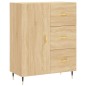 vidaXL Credenza Rovere Sonoma 69,5x34x180 cm in Legno Multistrato vidaXL Credenza Rovere Sonoma 69,5x34x180 cm in Legno Multistrato