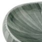vidaXL Lavabo da Appoggio Verde Ovale 59x40x15 cm Ceramica vidaXL Lavabo da Appoggio Verde Ovale 59x40x15 cm Ceramica