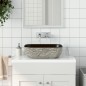 vidaXL Lavabo Appoggio Grigio Nero Rettangolare 48x37,5x13,5 Ceramica vidaXL Lavabo Appoggio Grigio Nero Rettangolare 48x37,5x13,5 Ceramica