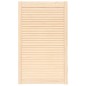 Anta a Lamelle in Legno Massello di Pino 99,3x59,4 cm
