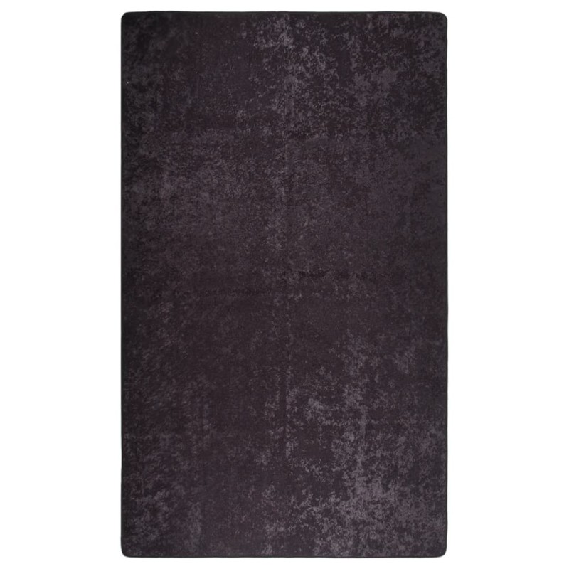 vidaXL Tappeto Lavabile 120x180 cm Antracite Antiscivolo