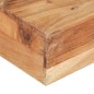 Tavolino da Caffè 80x80x28 cm in Legno Massello di Acacia Tavolino da Caffè 80x80x28 cm in Legno Massello di Acacia