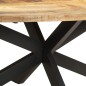 Tavolo da Pranzo 240x100x75cm in Legno Massello di Mango Grezzo Tavolo da Pranzo 240x100x75cm in Legno Massello di Mango Grezzo