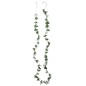 Ghirlande Fiori Artificiali 6 pz Bianco Primaverile 250cm