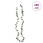 Ghirlande Fiori Artificiali 6 pz Bianco Primaverile 250cm