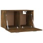Armadietto a Muro Rovere Fumo 60x36,5x35 cm Legno Multistrato Armadietto a Muro Rovere Fumo 60x36,5x35 cm Legno Multistrato