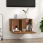 Armadietto a Muro Rovere Fumo 60x36,5x35 cm Legno Multistrato Armadietto a Muro Rovere Fumo 60x36,5x35 cm Legno Multistrato