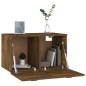 Armadietto a Muro Rovere Fumo 60x36,5x35 cm Legno Multistrato Armadietto a Muro Rovere Fumo 60x36,5x35 cm Legno Multistrato