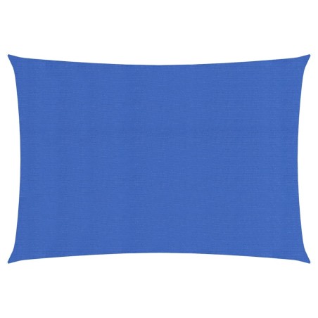 vidaXL Vela Parasole 160 g/m² Blu 2,5x4 m in HDPE