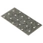 Piastre Forate 40 pz 2 mm 120x60 mm Acciaio Zincato Piastre Forate 40 pz 2 mm 120x60 mm Acciaio Zincato