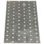 Piastre Forate 20 pz 2 mm 240x120 mm Acciaio Zincato Piastre Forate 20 pz 2 mm 240x120 mm Acciaio Zincato