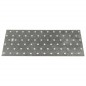 Piastre Forate 20 pz 2 mm 240x120 mm Acciaio Zincato Piastre Forate 20 pz 2 mm 240x120 mm Acciaio Zincato