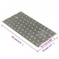 Piastre Forate 20 pz 2 mm 240x120 mm Acciaio Zincato Piastre Forate 20 pz 2 mm 240x120 mm Acciaio Zincato