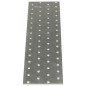 Piastre Forate 40 pz 2 mm 300x80 mm Acciaio Zincato Piastre Forate 40 pz 2 mm 300x80 mm Acciaio Zincato