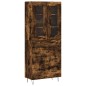 Credenza Rovere Fumo 69,5x34x180 cm in Legno Multistrato Credenza Rovere Fumo 69,5x34x180 cm in Legno Multistrato