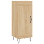 Credenza Rovere Sonoma 34,5x34x180 cm in Legno Multistrato Credenza Rovere Sonoma 34,5x34x180 cm in Legno Multistrato