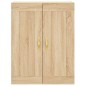 Credenza Rovere Sonoma 69,5x34x180 cm in Legno Multistrato Credenza Rovere Sonoma 69,5x34x180 cm in Legno Multistrato