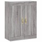 Credenza Grigio Sonoma 69,5x34x180 cm in Legno Multistrato Credenza Grigio Sonoma 69,5x34x180 cm in Legno Multistrato