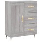 Credenza Grigio Sonoma 69,5x34x180 cm in Legno Multistrato Credenza Grigio Sonoma 69,5x34x180 cm in Legno Multistrato