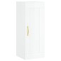 Credenza 34,5x34x180 cm in Legno Multistrato Bianco Lucido Credenza 34,5x34x180 cm in Legno Multistrato Bianco Lucido